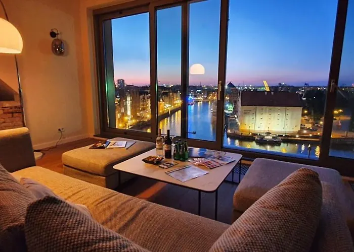 Penthouse Comfort Granaria Lägenhet Gdańsk